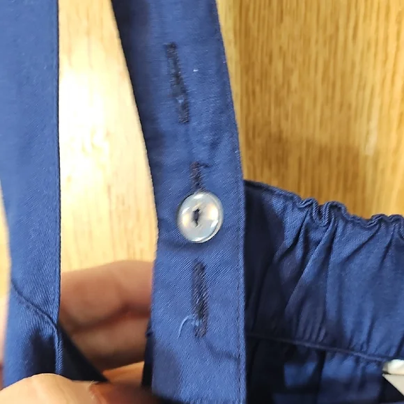 Elegant Navy Maxi Dress - Picture 6 of 11